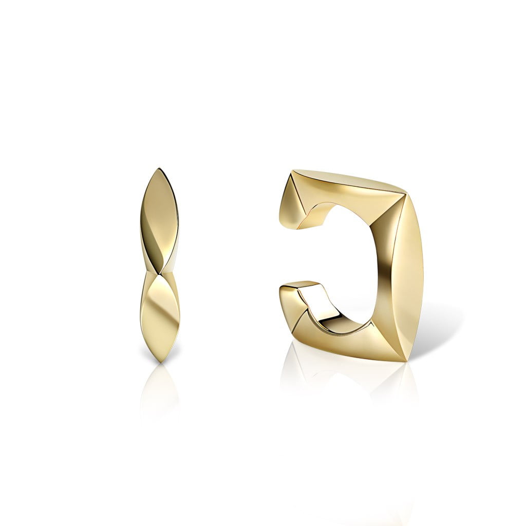 Ear Cuff Gold Gloss Yellow Gold Susana Martins